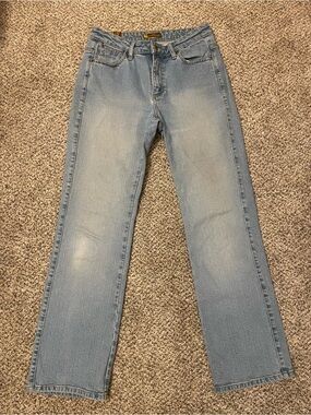 Aura from the Women at Wrangler Straight Leg Regular Rise Jean